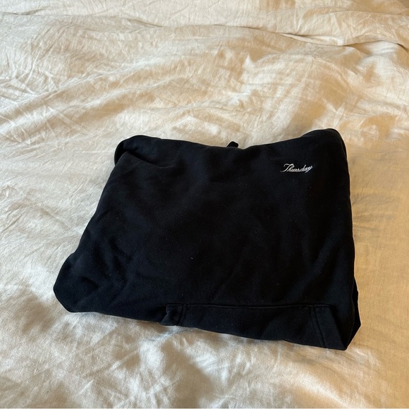 Every Other Thursday Black Double Snap Hoodie - Picture 2 of 5